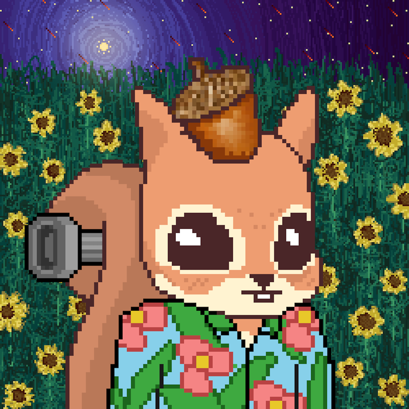 Pixel Squirrels #452